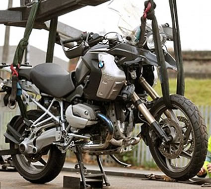 Damaged Motorbikes Scotland